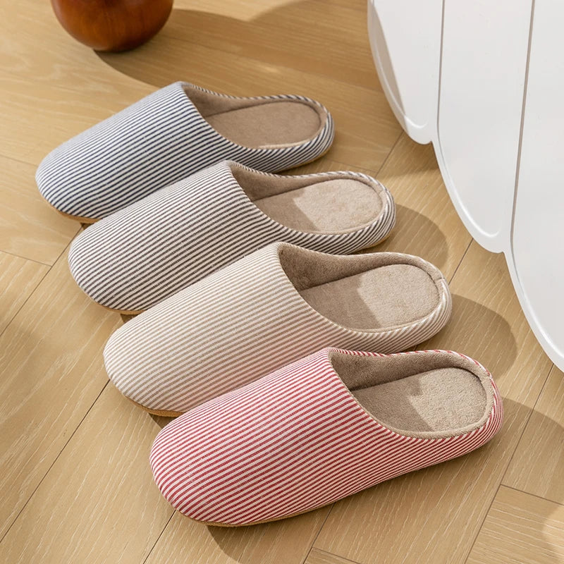 Cozy Unisex Soft Fur Slippers - Warm Non-Slip Indoor Flat Slides 2