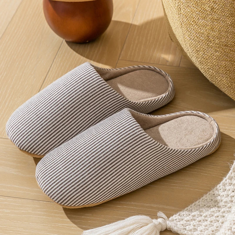 Cozy Unisex Soft Fur Slippers - Warm Non-Slip Indoor Flat Slides 9