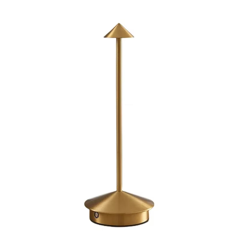 Cordless LED Table Lamp - Waterproof & Dimmable Design for Indoor/Outdoor