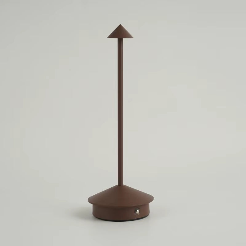 Cordless LED Table Lamp - Waterproof & Dimmable Design for Indoor/Outdoor