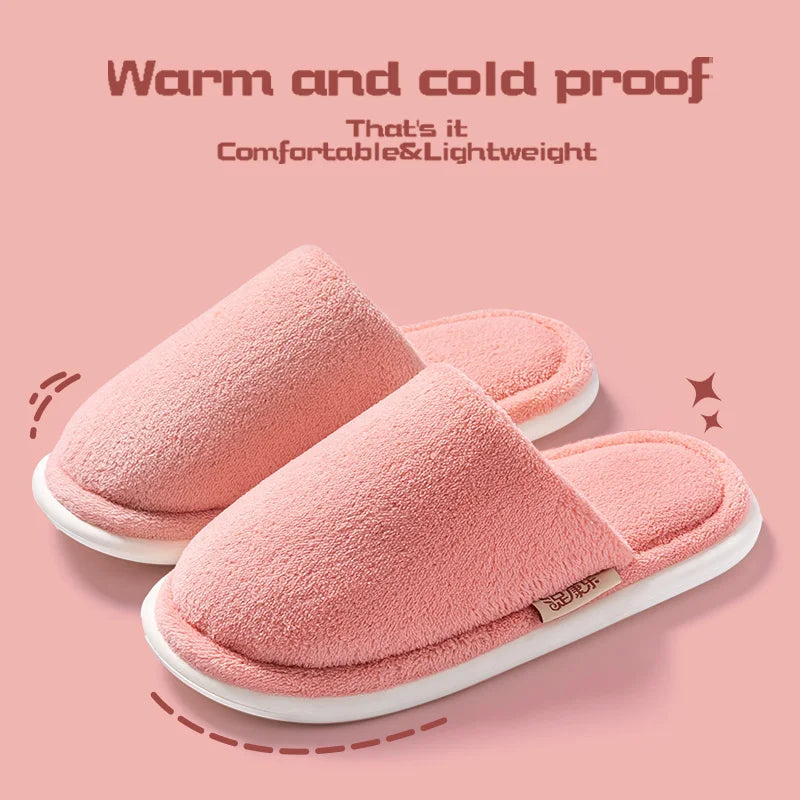 Woolen Cloth Slippers for Men and Women - Thick Sole Indoor Comfort 10