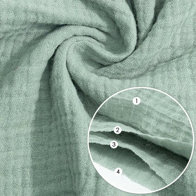 5-Pack Soft Cotton Baby Towels - Multi-Functional Muslin Squares for Bathing & Feeding 5