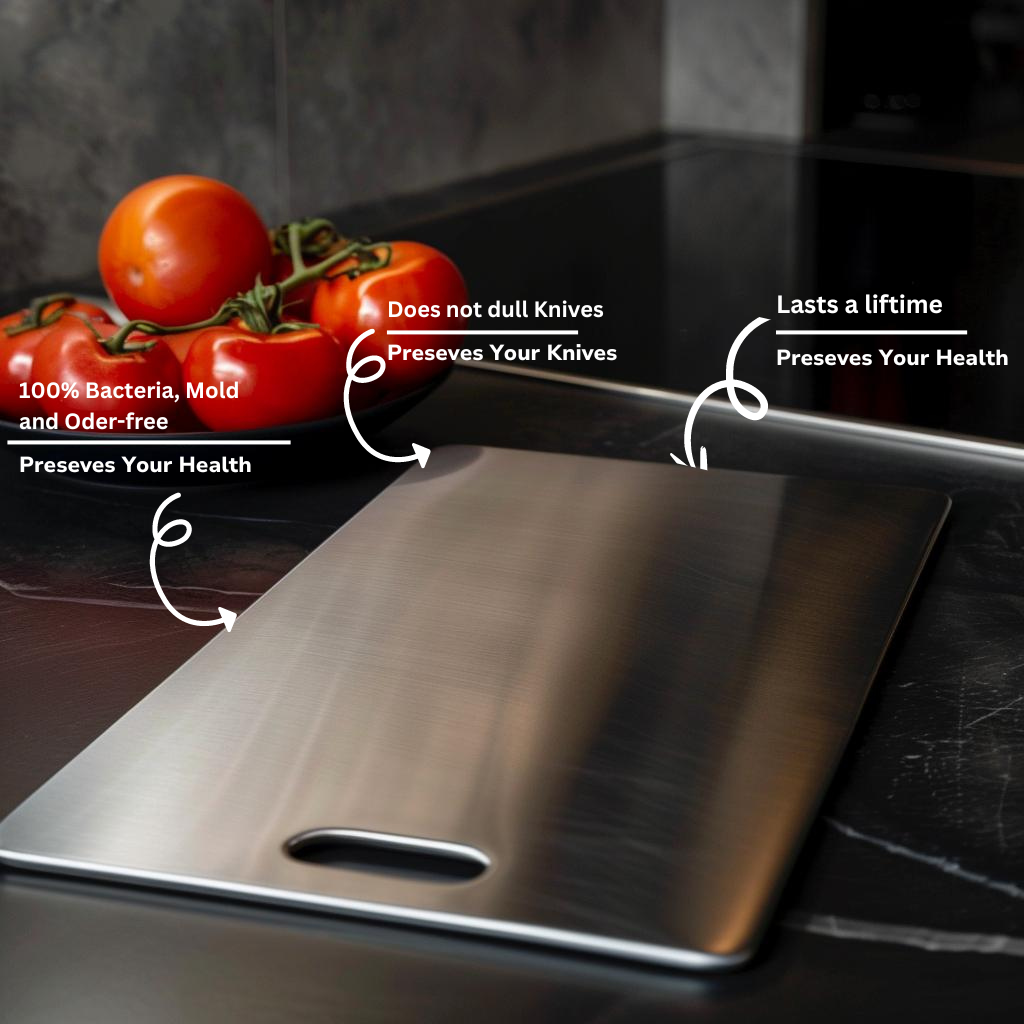 Antibacterial Cutting Board - Knife-Safe, Stain-Resistant Kitchen Essential 2
