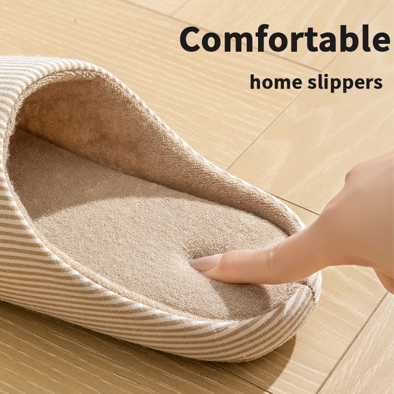 Cozy Unisex Soft Fur Slippers - Warm Non-Slip Indoor Flat Slides 4