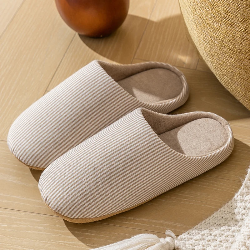Cozy Unisex Soft Fur Slippers - Warm Non-Slip Indoor Flat Slides 6