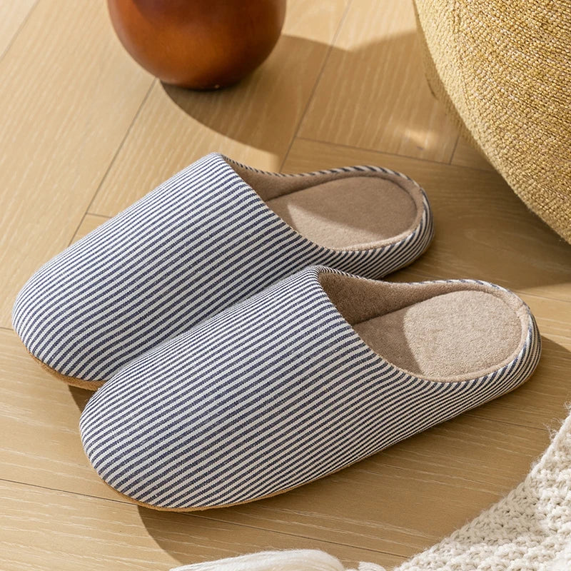 Cozy Unisex Soft Fur Slippers - Warm Non-Slip Indoor Flat Slides 8