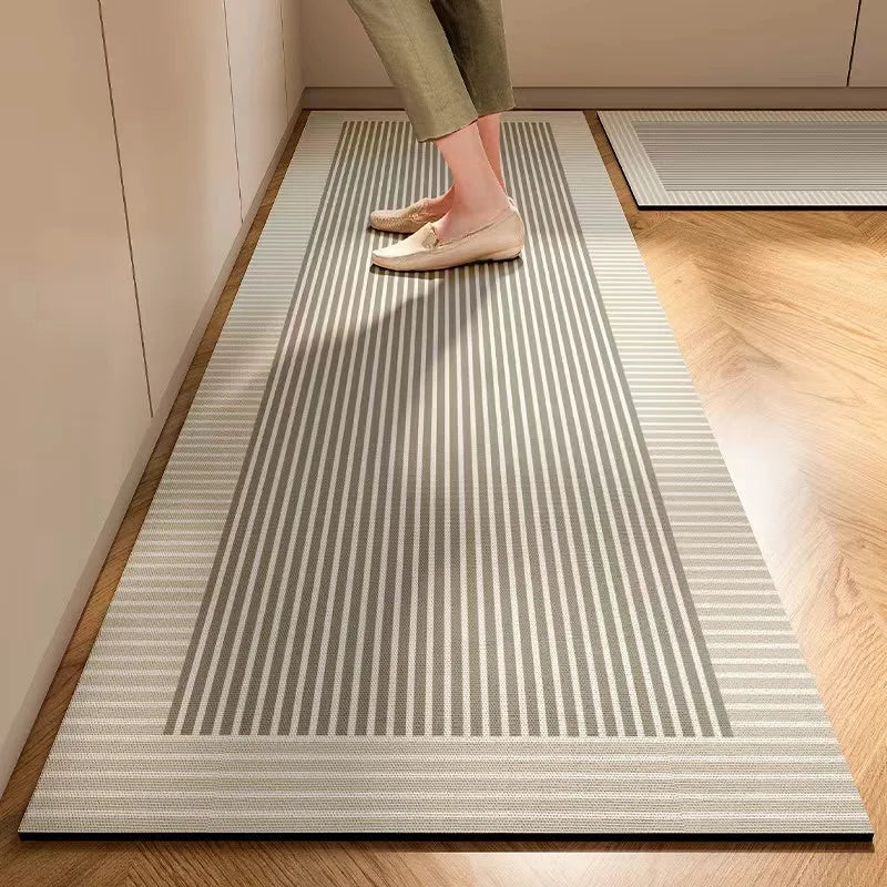 Diatomite Non-Slip Bath Mat - Waterproof Bathroom Rug for Safe & Elegant Decor 4