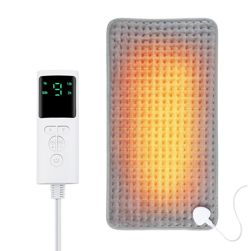 Electric Heated Throw Blanket - Soft Plush Heating Blanket with 9 Temperature Settings 6