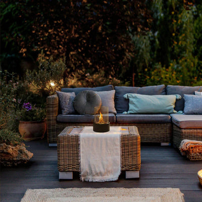 GlowLuxe Portable Table Lantern - Modern, Weather-Resistant Tabletop Light 2