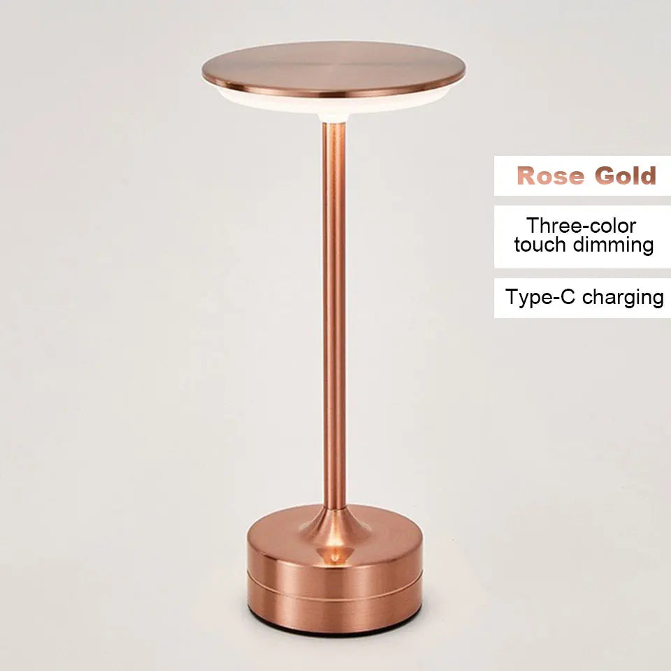LED Cordless Table Lamp - Touch Sensor, USB Rechargeable Nightstand & Desk Light 9