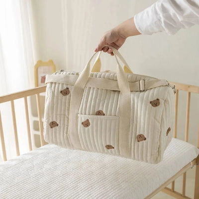 Large Capacity Baby Changing Bag - Multi-Functional Diaper Bag for Moms 5