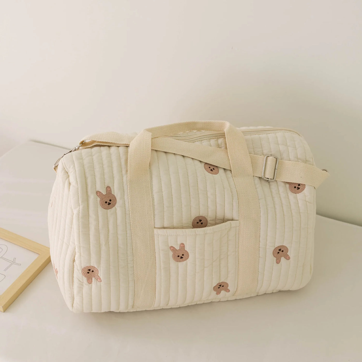 Large Capacity Baby Changing Bag - Multi-Functional Diaper Bag for Moms 6