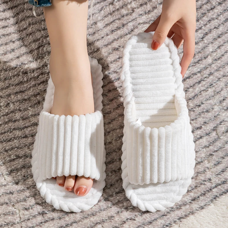 Men's Open-Toed Slippers - Breathable Anti-Slip Indoor Shoes for Comfort 6