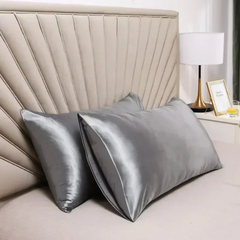 Natural Mulberry Silk Pillowcase for Hair & Skin - Custom Sizes Available 1