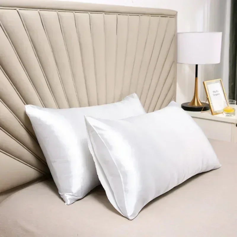 Natural Mulberry Silk Pillowcase for Hair & Skin - Custom Sizes Available 2