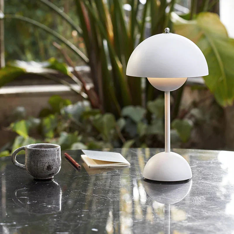 Cordless Table Lamp with Adjustable Brightness for Bedroom & Living Room