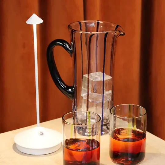 Cordless LED Table Lamp - Waterproof & Dimmable Design for Indoor/Outdoor