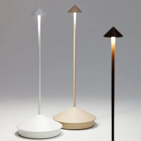 Cordless LED Table Lamp - Waterproof & Dimmable Design for Indoor/Outdoor