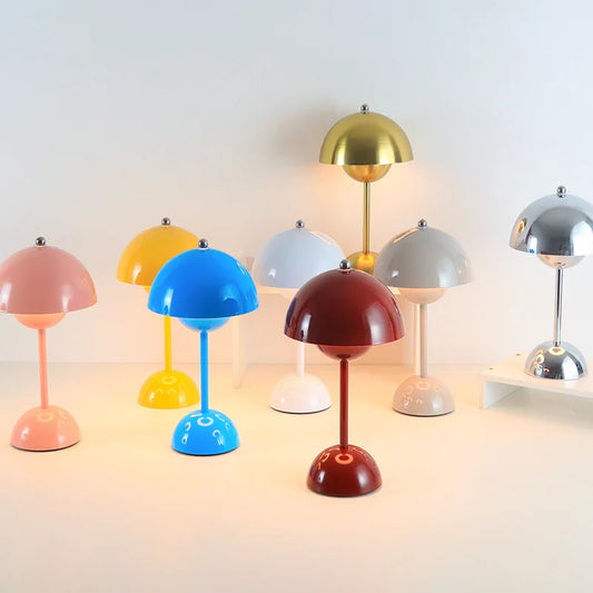 Cordless Table Lamp - Touch Control Battery Operated Bedside Light