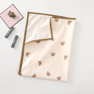 Portable Waterproof Changing Mat for Newborns - Washable Folding Nappy Pad 4