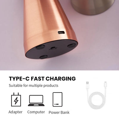Rechargeable Mushroom LED Table Lamp - Cordless Touch Sensor Bedside Light 2