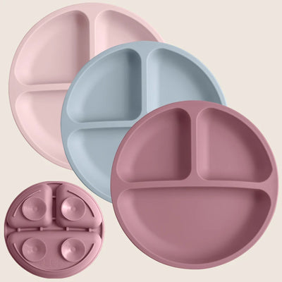 Silicone Suction Plate for Babies - BPA-Free Toddler Dining Tableware 4