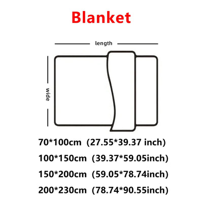 Thickened Multifunctional Striped Blanket - Cozy Bed Cover & Nap Blanket 5