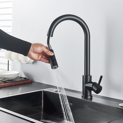 Touch Sensor Kitchen Faucet with Pull-Out Spray, Brushed Nickel Finish 4