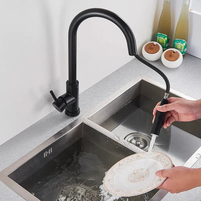 Touch Sensor Kitchen Faucet with Pull-Out Spray, Brushed Nickel Finish 5