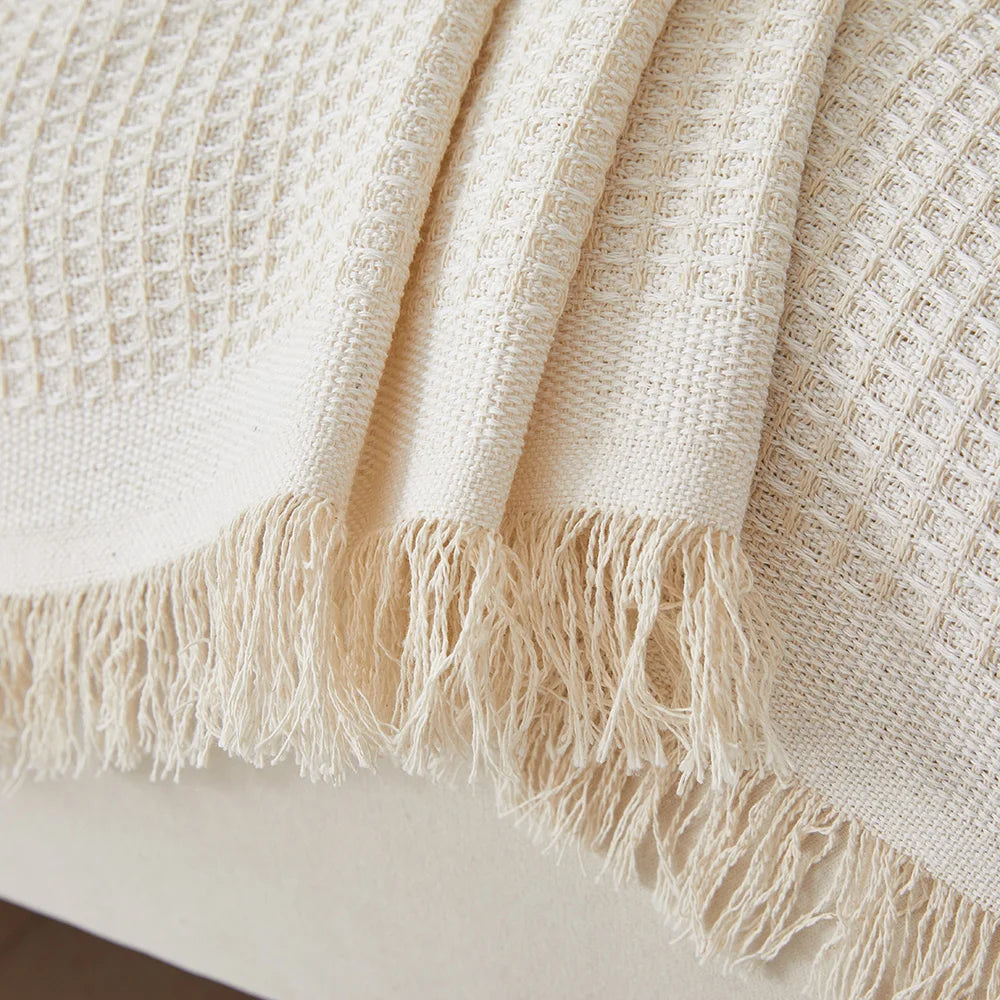 Washable Cotton Blend Sofa Covers - Thick, Breathable Slipcovers for Loveseat & Recliner 5
