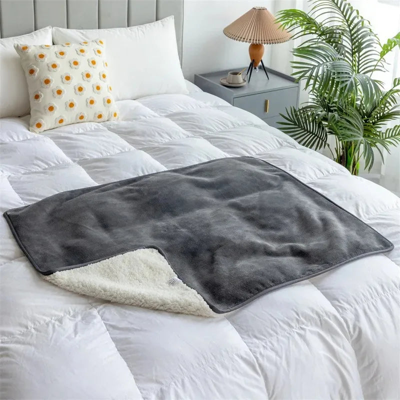 Waterproof Cat & Dog Blanket - Premium Slate Puppy & Pet Blanket 6