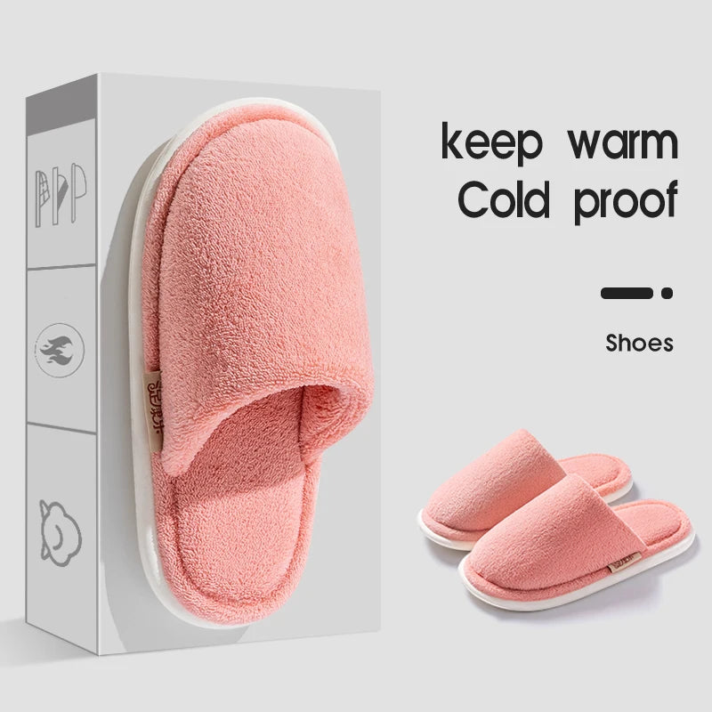Woolen Cloth Slippers for Men and Women - Thick Sole Indoor Comfort 5